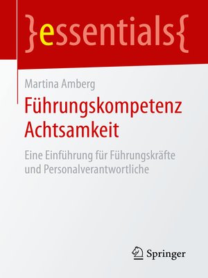 cover image of Führungskompetenz Achtsamkeit